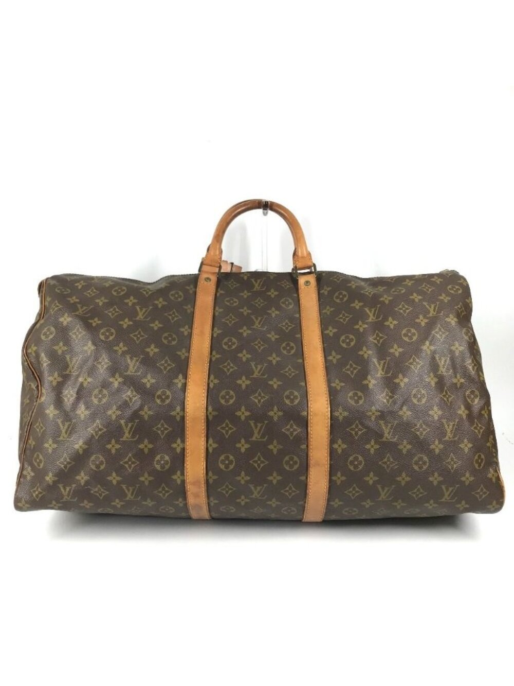 Louis Vuitton Boston Bag Keepall 60 Vintage Monogram Canvas Brown - Picture 2 of 9